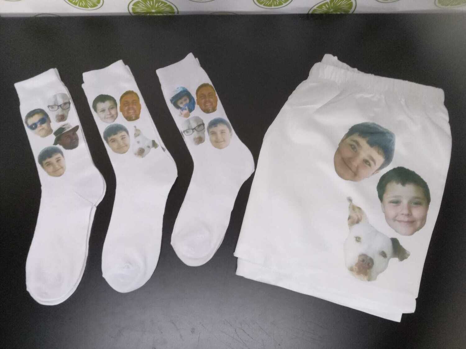 Personalized Socks and Boxers