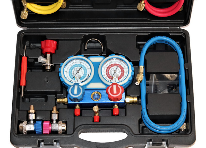 High Performance Manifold Gauge Set Refrigeration
