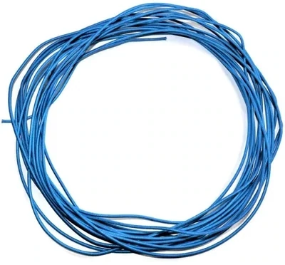 Stove Heat Resistant Silicone Wire Blue Sold Per Meter