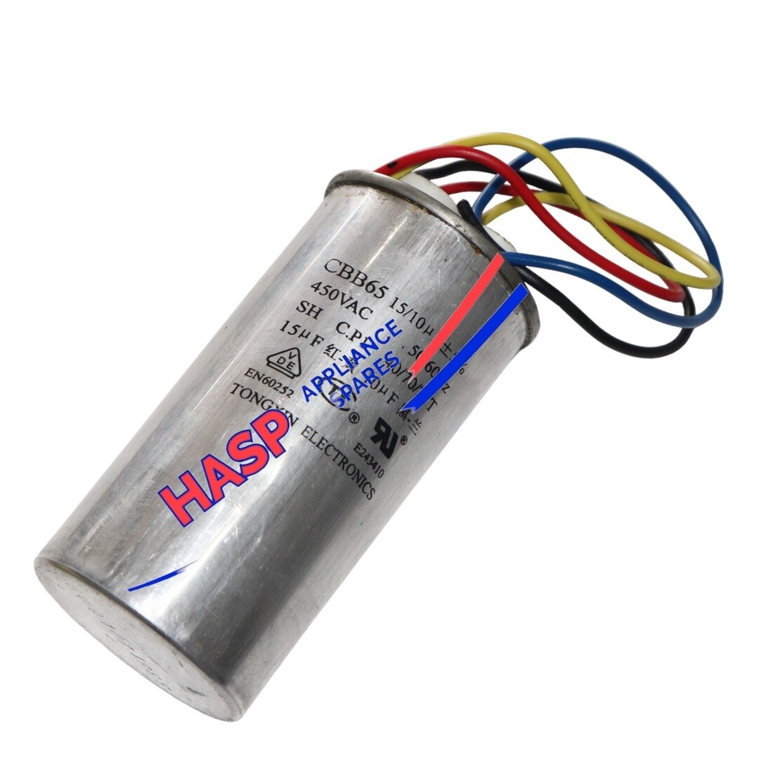 Defy Washing Machine  Capacitor 15uF+10uF 450VAC