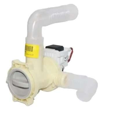 Defy Washing Machine Drain Pump Assembly With Fittings