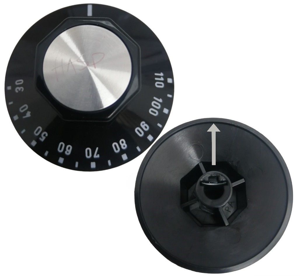 Universal E.G.O Thermostat Control Knob 30°C-110°C