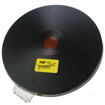 Red Dot Solid Plate 180mm 2000W Chrome Trim