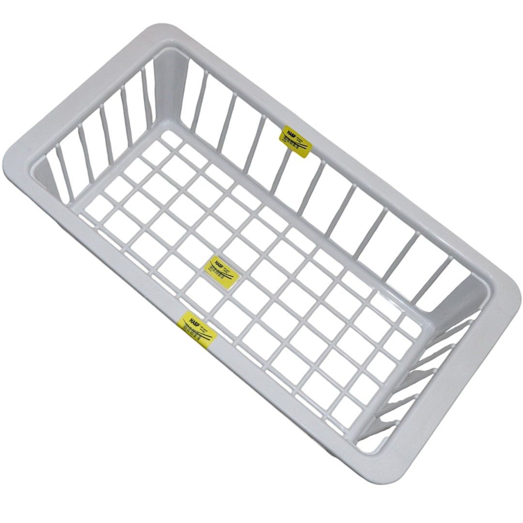 Defy White Plastic Chest Freezer Basket