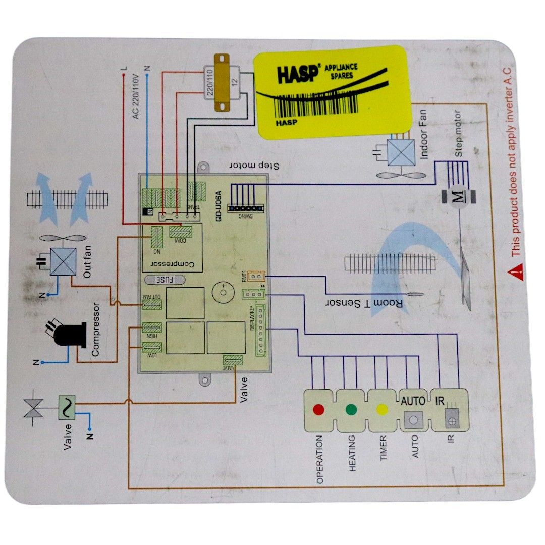Universal Aircon PC Board