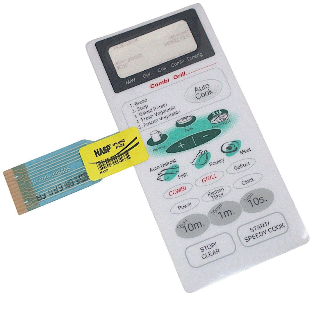 Defy Microwave Oven Touch Pad