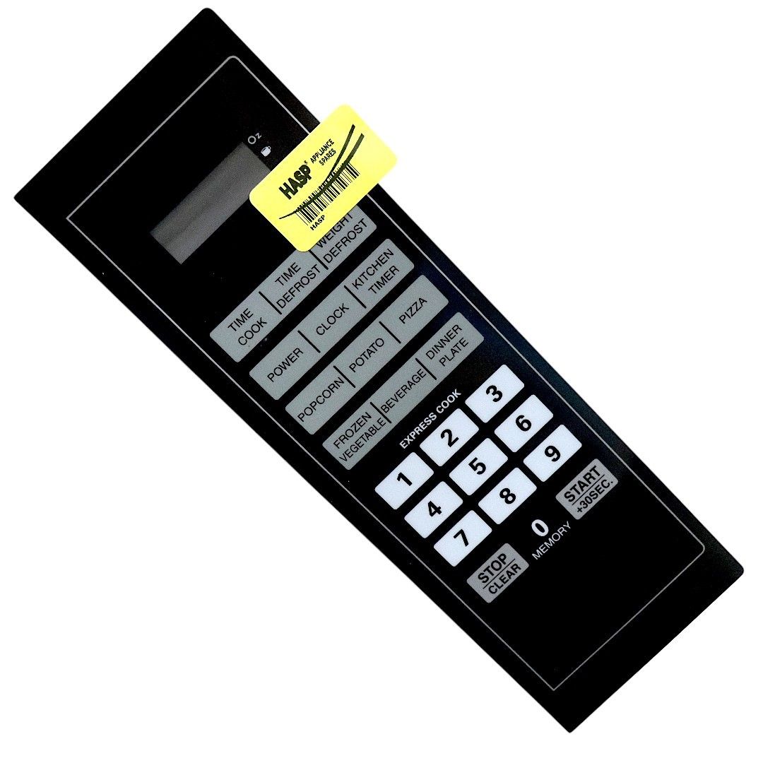 Defy Microwave Oven Touch Pad