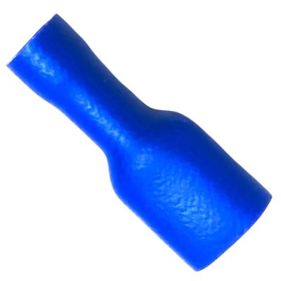 Female Blue Push On Lug Spade Connector