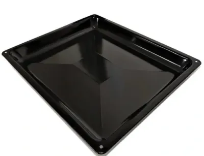 Defy Oven Roast Pan Enamel Black Slimline