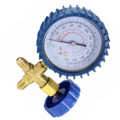 Three Way Valve Single Manifold Gauge