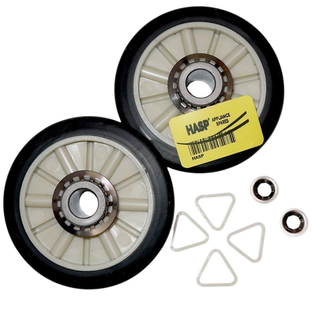 Whirlpool Tumble Dryer Roller Set 3SWED4800YQ2, 3LER5436EQ1