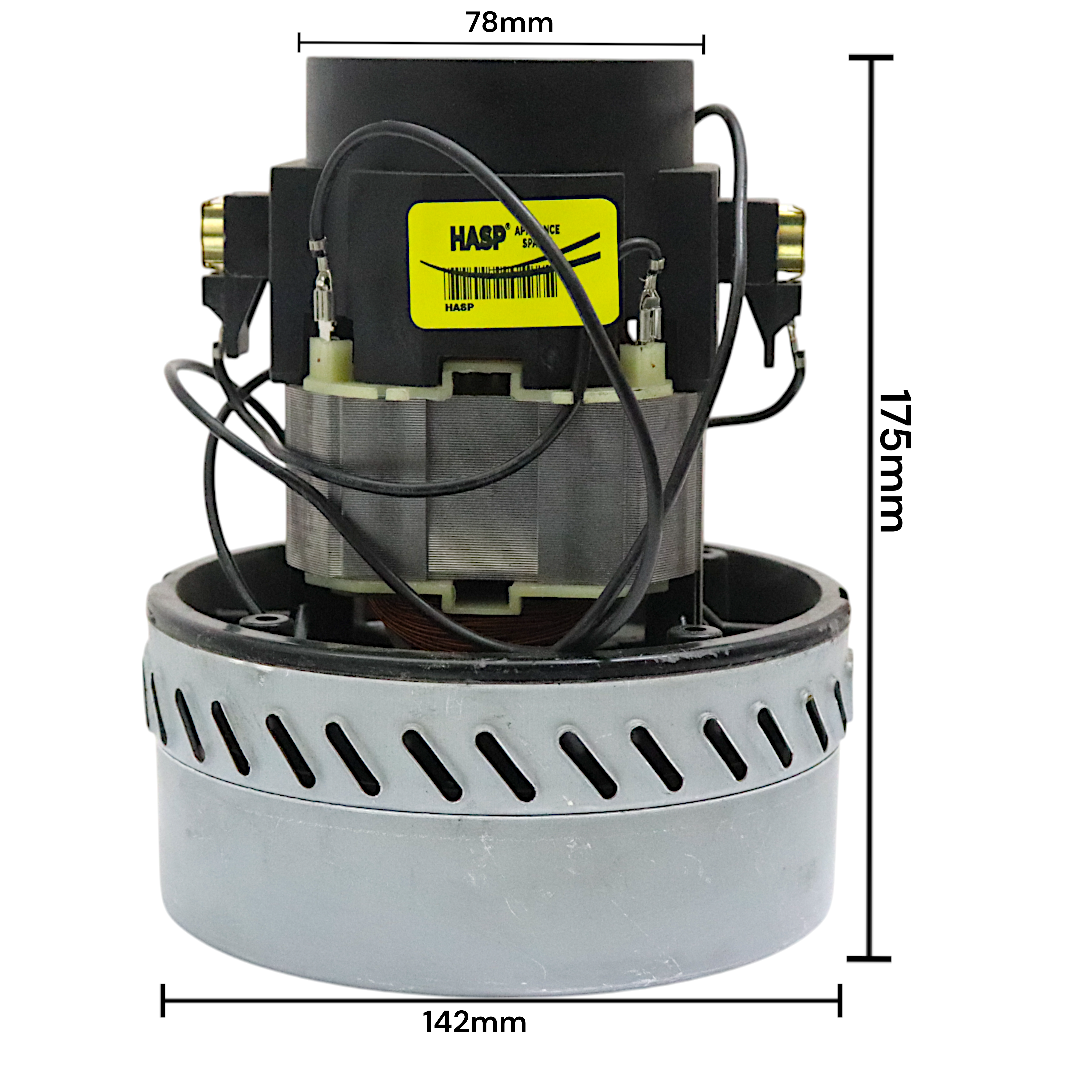 Universal 2 Stage Wet Dry Vacuum Cleaner Motor 1200W