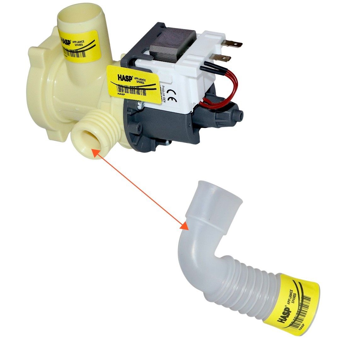 Defy Washing Machine Drain Pump Outlet Hose