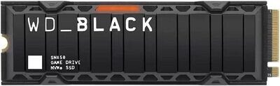 WD_BLACK SN850 Gaming Internal NVMe PCIe 4.0 SSD with Heatsink Up to 7,000MB/s read