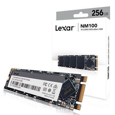 Lexar NM100 M.2 2280 SATA 3 6Gbps Solid State Drive up to 550MB/s