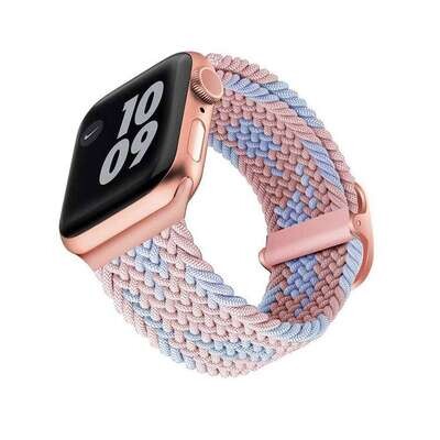 Viva Madrid CRISBEN Stretchable Braided Band with Adjustable Stainless Steel Buckle for Apple Watch 42/44mm