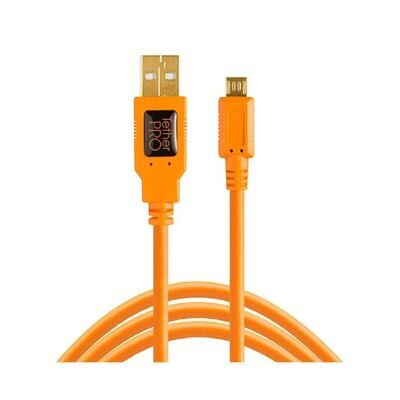 TetherTools Tether Pro 4.6m USB to Micro USB 5-Pin Cable