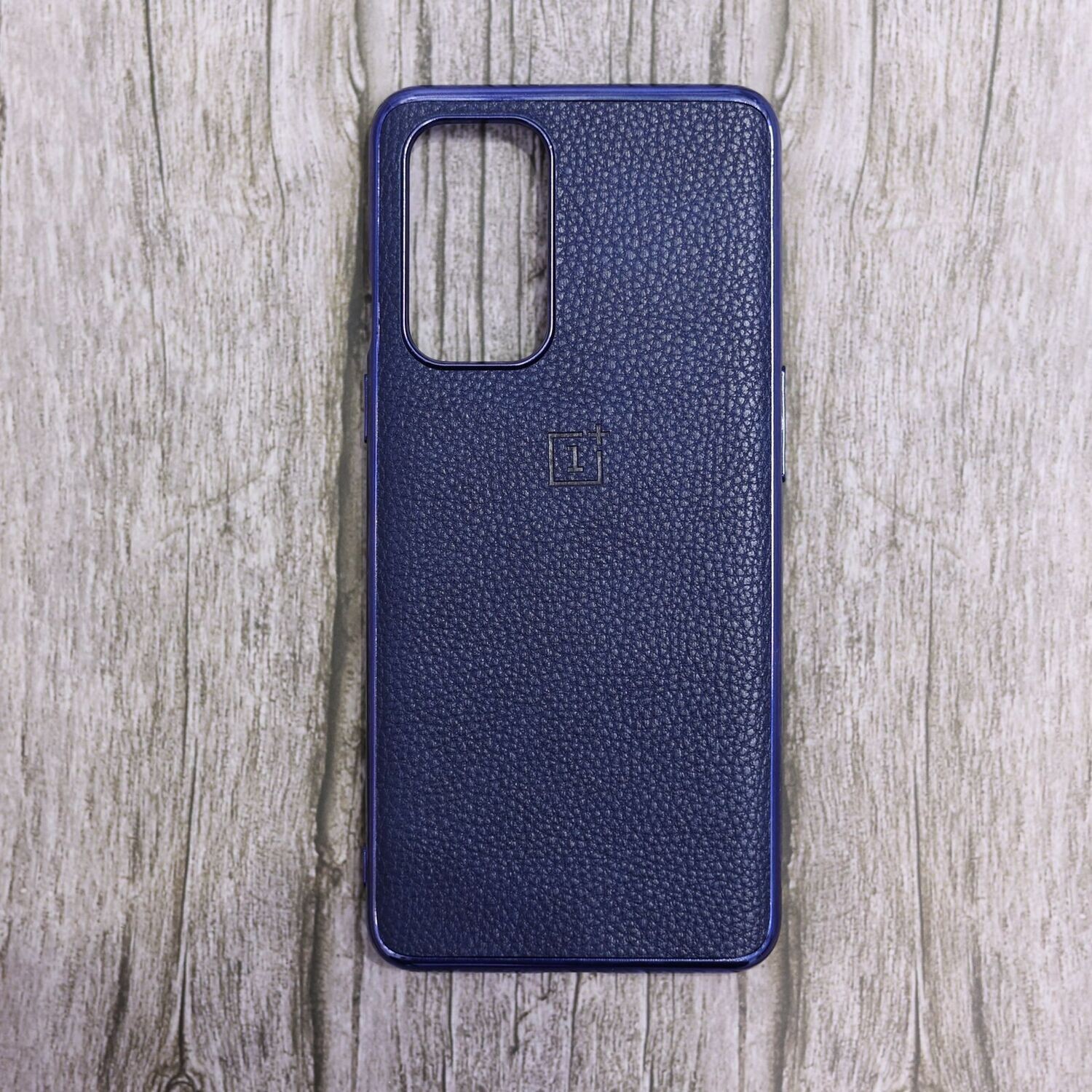 OnePlus 9 Pro Leather Case, Color: Blue