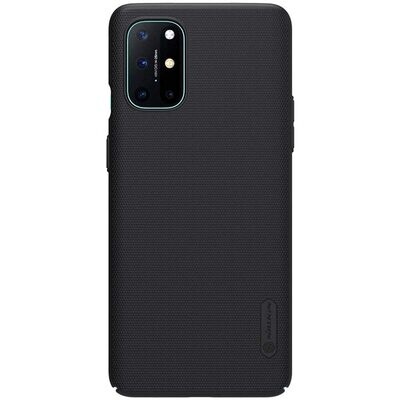 Nillkin Frosted Shield Ultra Thin Hard Plastic Back Cover Case for OnePlus 8T (Black)