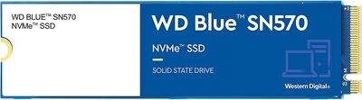 Western Digital 1TB WD Blue SN570 NVMe Internal Solid State Drive SSD - Gen3 x4 PCIe 8Gb/s, M.2 2280, Up to 3,500 MB/s