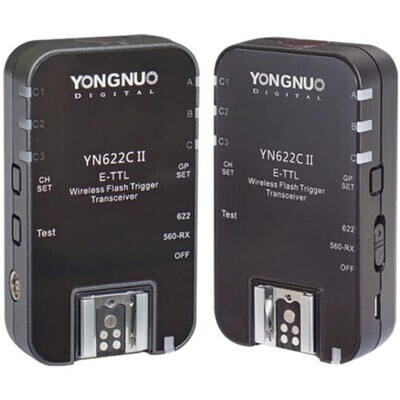Yongnuo YN-622C II E-TTL Wireless Flash Transceiver (2-Pack)