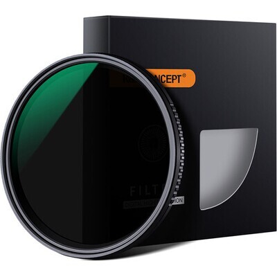 K&amp;F Concept 82mm ND8-ND2000 Nano-X Variable ND Filter with Multi-Resistant Coating