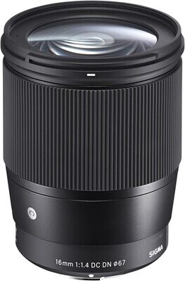 Sigma 16mm F1.4 DC DN Contemporary Interchangeable Lens for Sony E-Mount Lens