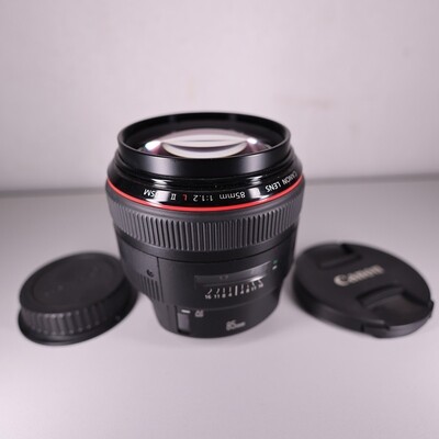 Canon EF 85mm F1.2 L II USM Lens (USED)