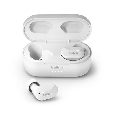 Belkin SOUNDFORM True Wireless In-Ear Headphones (White)