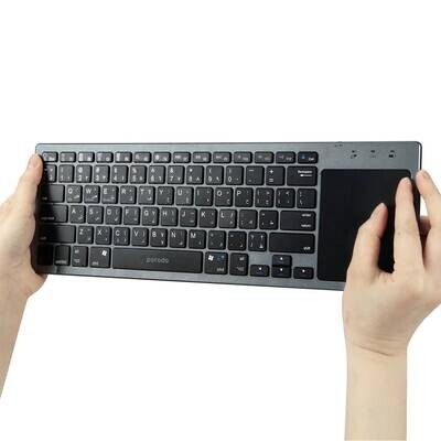 Porodo Ultra Slim Bluetooth Keyboard With Touch Pad