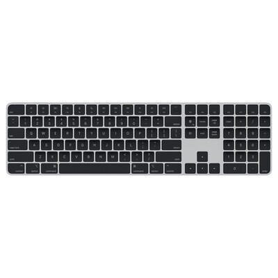 Apple Magic Keyboard with Touch ID and Numeric Keypad for Mac Models with Apple Silicon (BLACK KEYS, Ar/En)