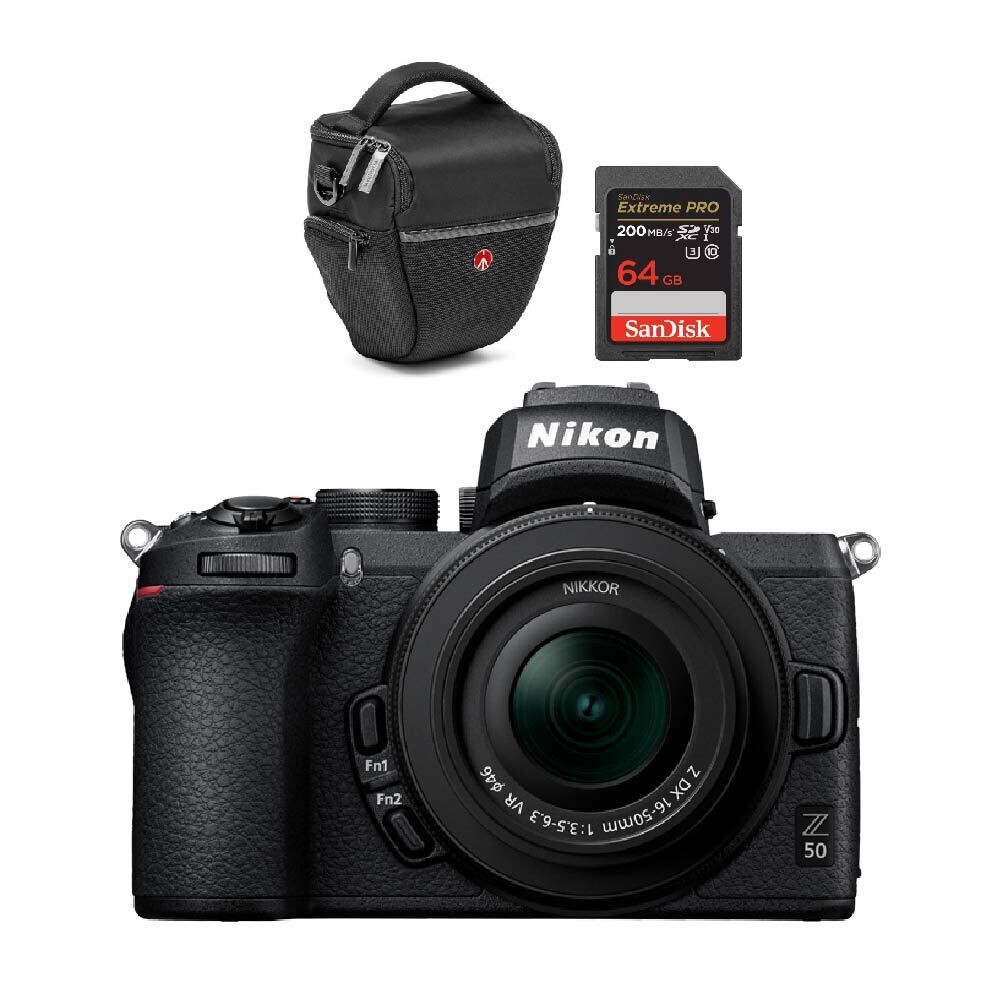 Nikon Z50 Mirrorless Camera with DX 1650mm f/3.56.3 VR Lens