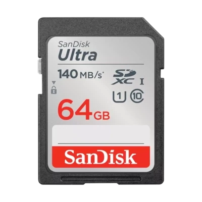 SanDisk Ultra 140Mbps SDXC UHS-I Card (64GB)