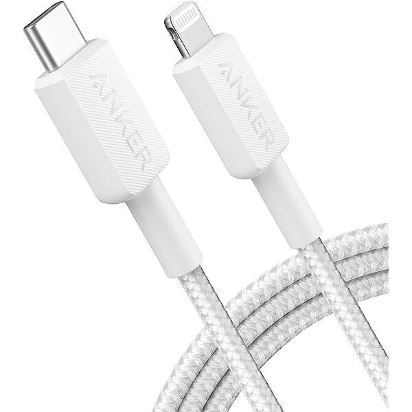 Anker 322 USB-C to Lightning Cable - 0.9M WH
