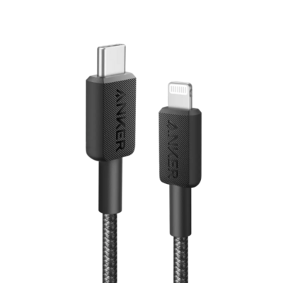 Anker 322 USB-C to Lightning Cable - 1.8M BK