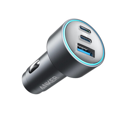 Anker 535 67W Car Charger With 2 USB-C &amp; 1 USB-A Ports