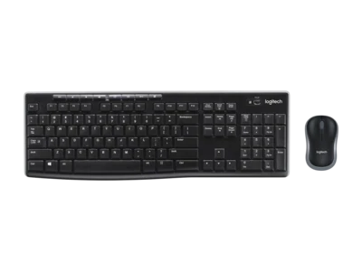 Logitech MK270 Keyboard &amp; Mouse Full-size Wireless Combo