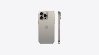 Apple iPhone 15 Pro 256GB, Natural Titanium  (Middle East Version)