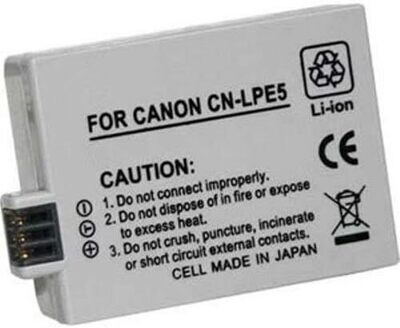 Vipesse LP-E5 Rechargeable Battery Pack for Canon