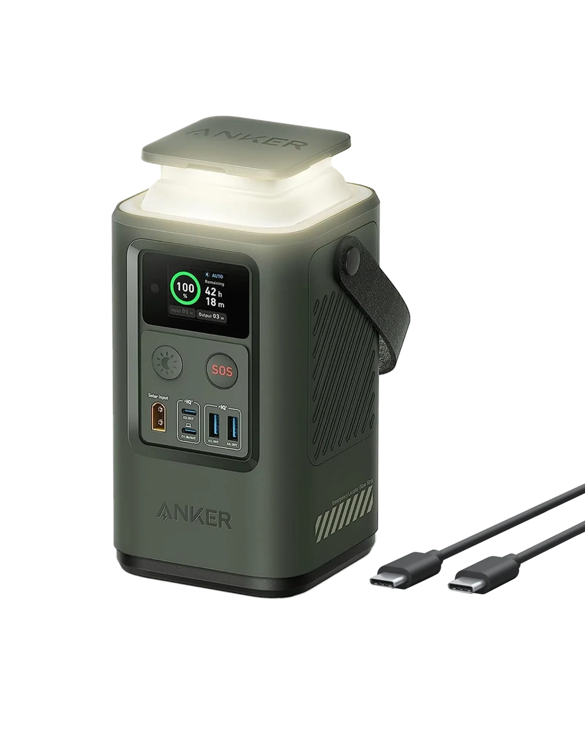 Anker 548 Power Bank 60000mAh (PowerCore Reserve 192Wh) Green