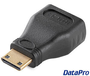 DataPro Mini HDMI To Female HDMI 17cm Adapter