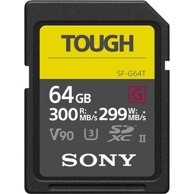 Sony 64GB TOUGH Series UHS-II SDXC Memory Card