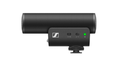 Sennheiser Professional MKE 400 Directional On-Camera Shotgun Microphone with 3.5mm TRS and TRRS Connectors