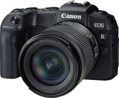Canon EOS RP Mirrorless Digital Camera with RF 24-105mm F3.5-5.6 IS STM Lens