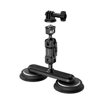 SmallRig Dual Magnetic Suction Cup with Magic Arm Mounting Support Kit for Action Cameras