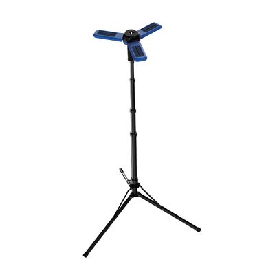 Powerology 2600mAh Camping Light With Built-In Solar Panels and Tripod Stand