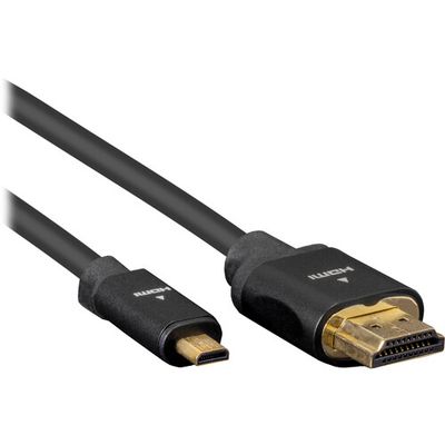 Pearstone 3Ft 0.9Mtr HDMI to Micro HDMI Cable with Ethernet