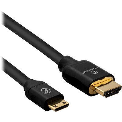 Pearstone 1.5Ft 0.45Mtr HDMI to Mini HDMI Cable with Ethernet