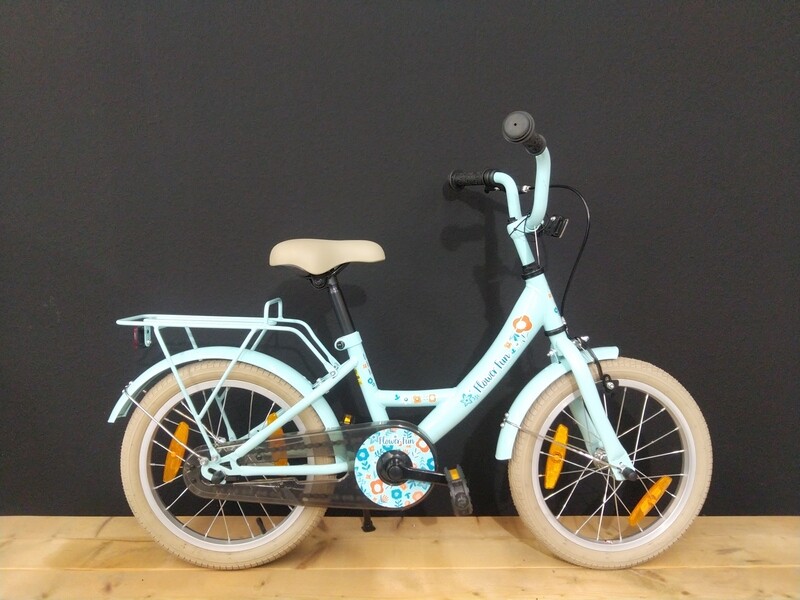 Bike Fun Kids Flower Fun 16&quot; Blauw
