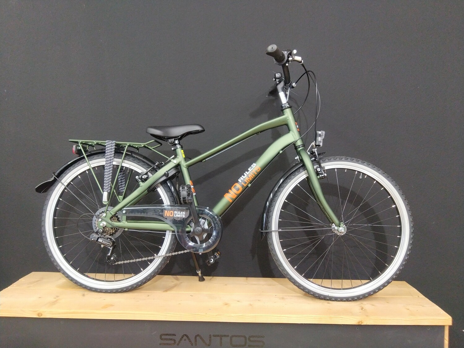 Bike Fun Kids No Rules 24&quot; Groen